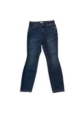 Nine West Skinny Jeans Womens 10 BLUE Denim High-Rise Jeans 27.5” Inch Inseam